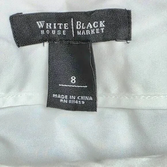 White House Black Market Striped Skirt Womens 8 - Picture 6 of 7